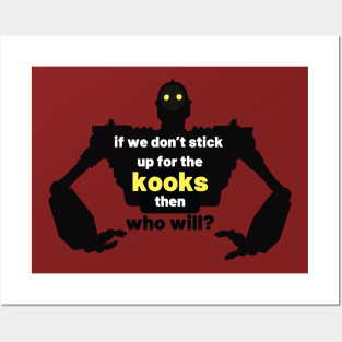 Iron Giant - Stick Up for the Kooks Posters and Art